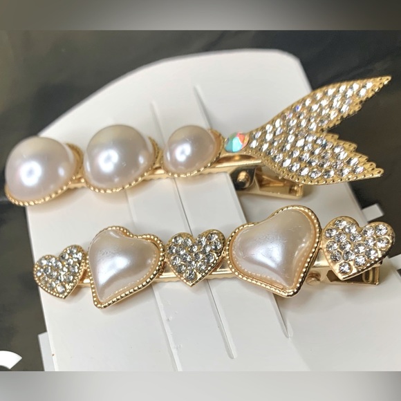 💎💎SÓLO EN BUNDLE 💎BROCHES PARA EL CABELLO 💎FANTASÍA PERLAS 💎#SC29 - Picture 1 of 7